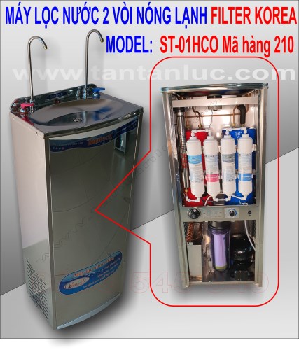 Máy lọc nước 2 vòi Filter Korea